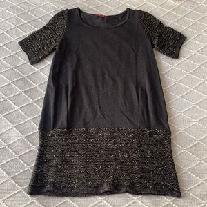 Anthropologie beautiful knit grey dress